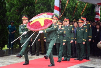  Thanh Hoa holds memorial ceremony for 21 Vietnamese martyrs repatriated from Laos 